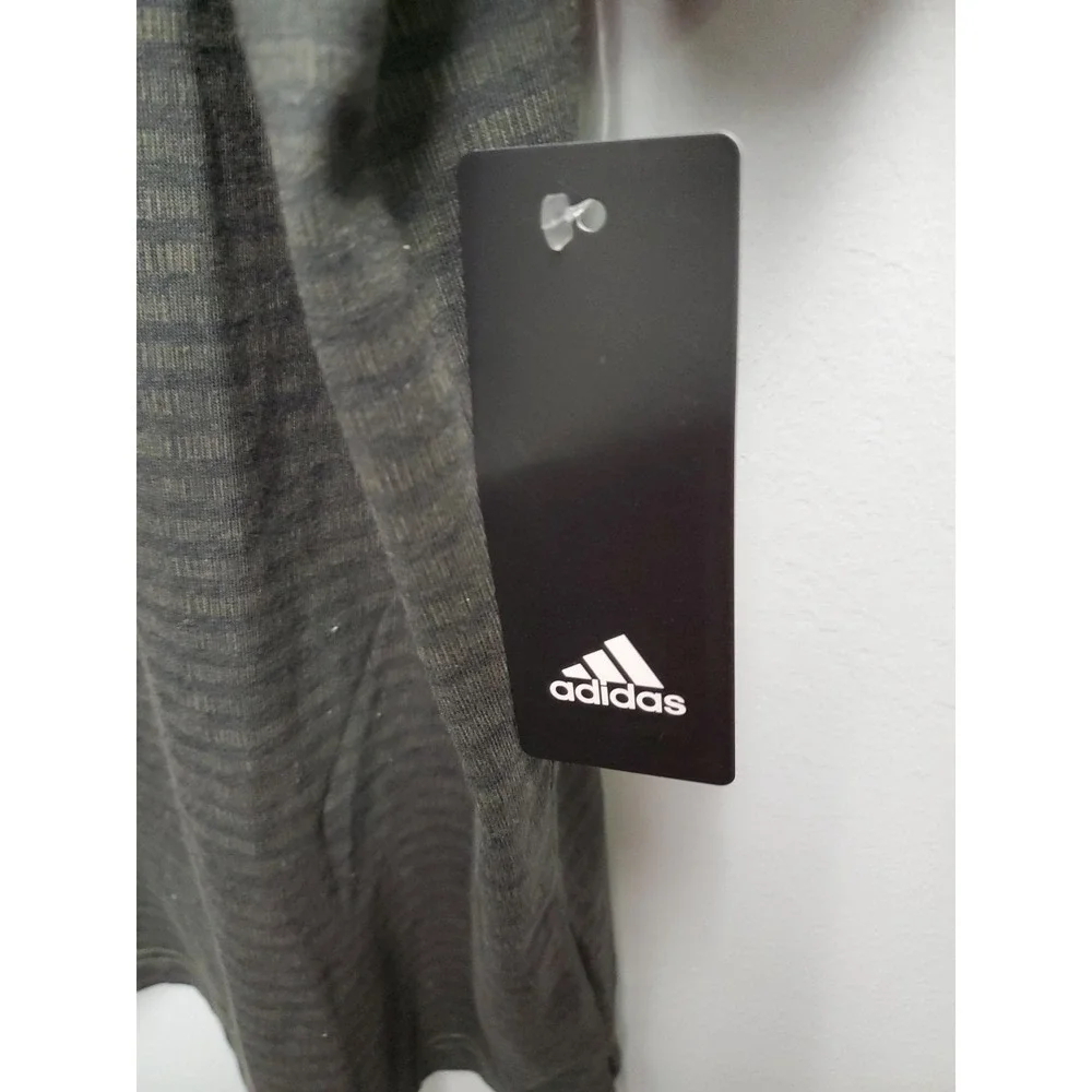 Adidas Go To Stripe Polo Shirt Mens 2XL Olive Strata NWT